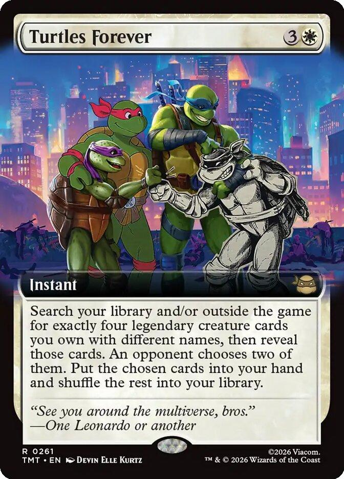 Turtles Forever [261] [Extended Art] [Teenage Mutant Ninja Turtles] [Non-Foil]