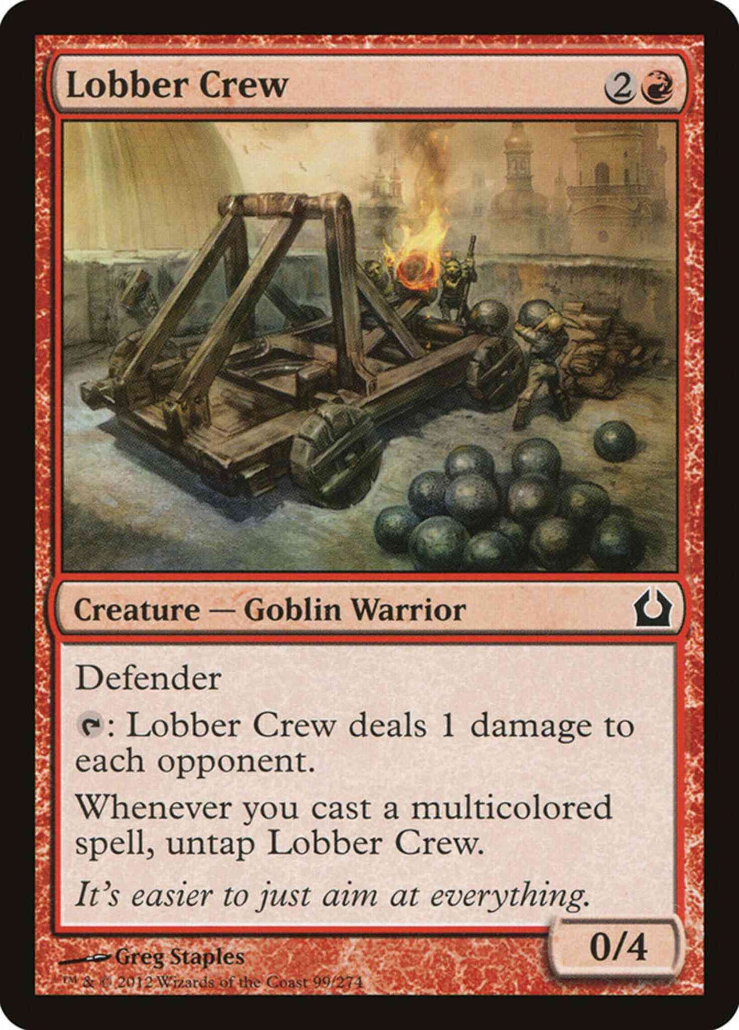 Lobber Crew [99] [Return To Ravnica] [Non-Foil]
