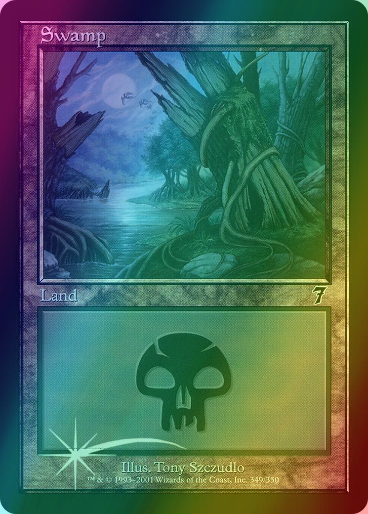 Swamp [349x] [349] [Seventh Edition] [Foil]