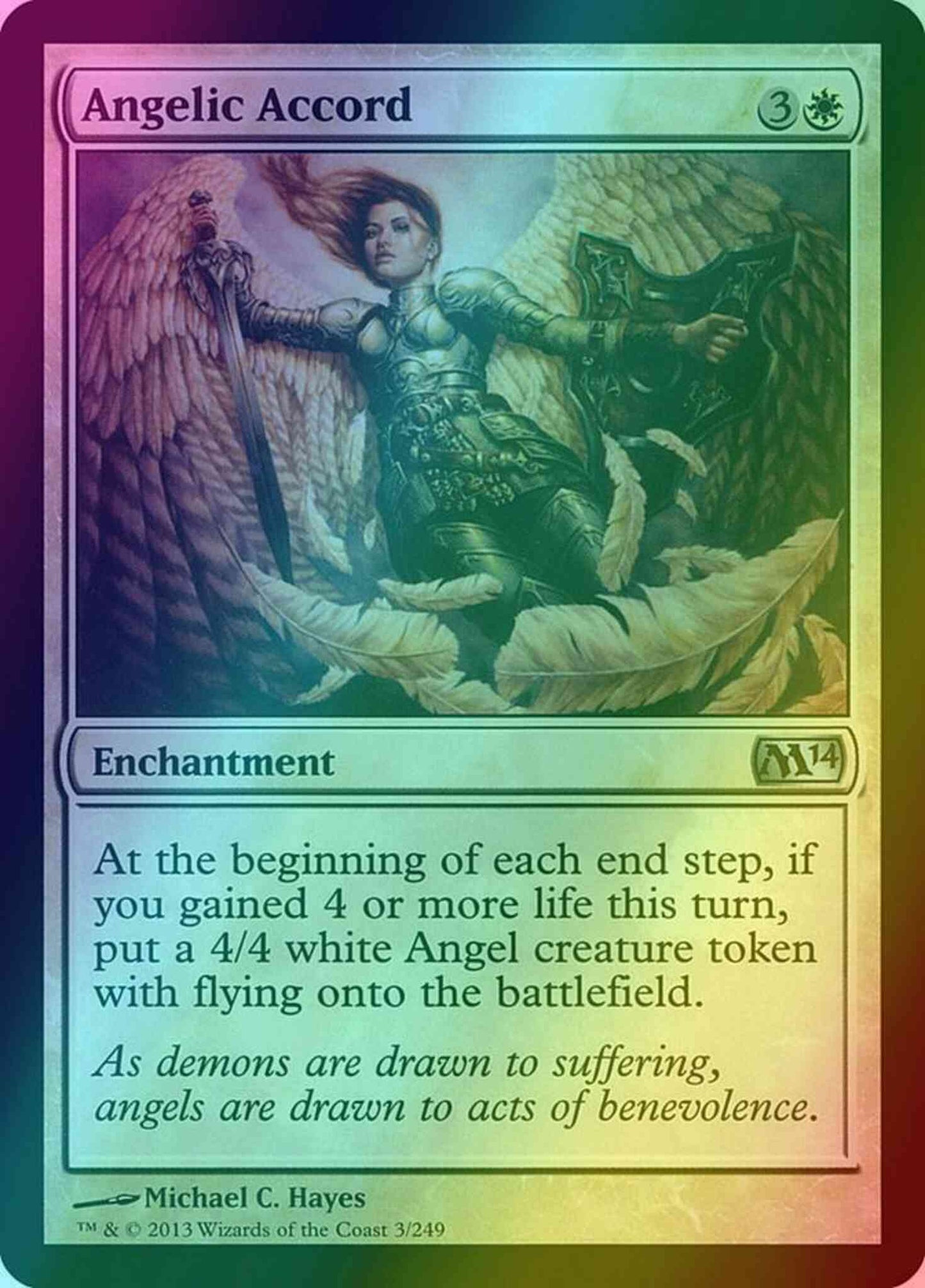 Angelic Accord [3] [Magic 2014] [Foil]