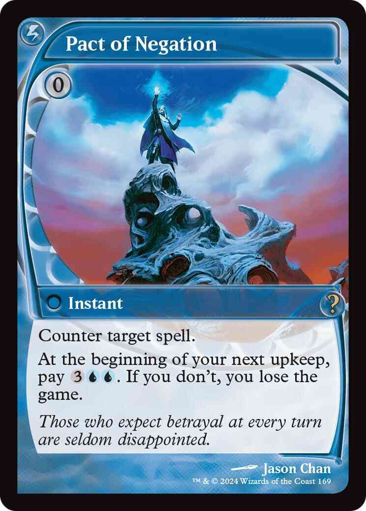 Pact of Negation [169] [Future Frame] [Mystery Booster 2] [Non-Foil]