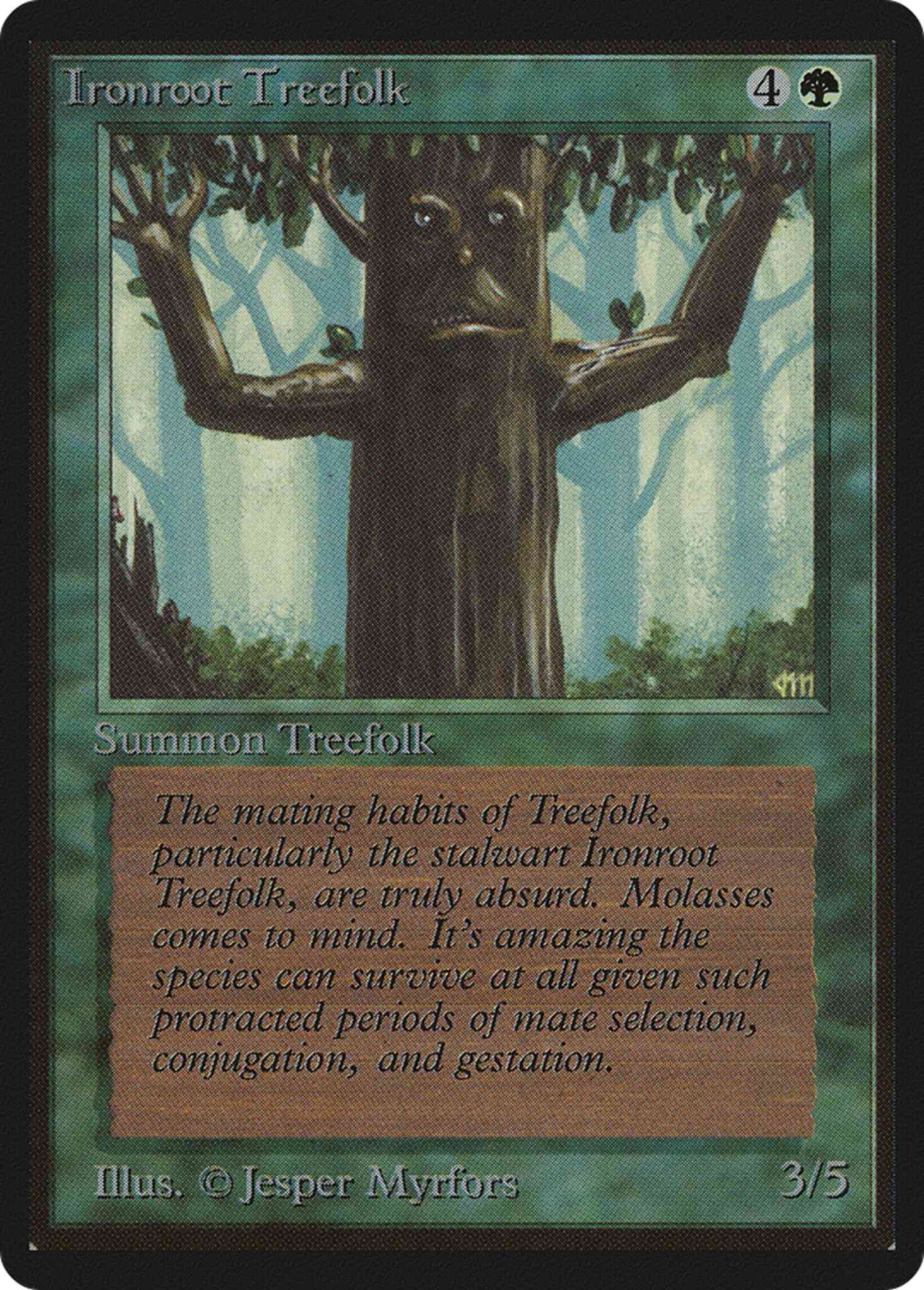 Ironroot Treefolk [204] [Limited Edition Beta] [Non-Foil]