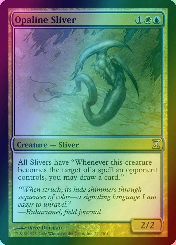 Opaline Sliver [244] [Time Spiral] [Foil]