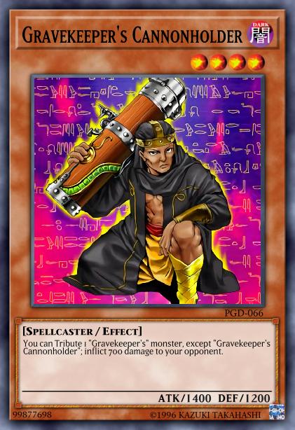 Gravekeeper's Cannonholder - DR1-EN014 - Common - Unlimited