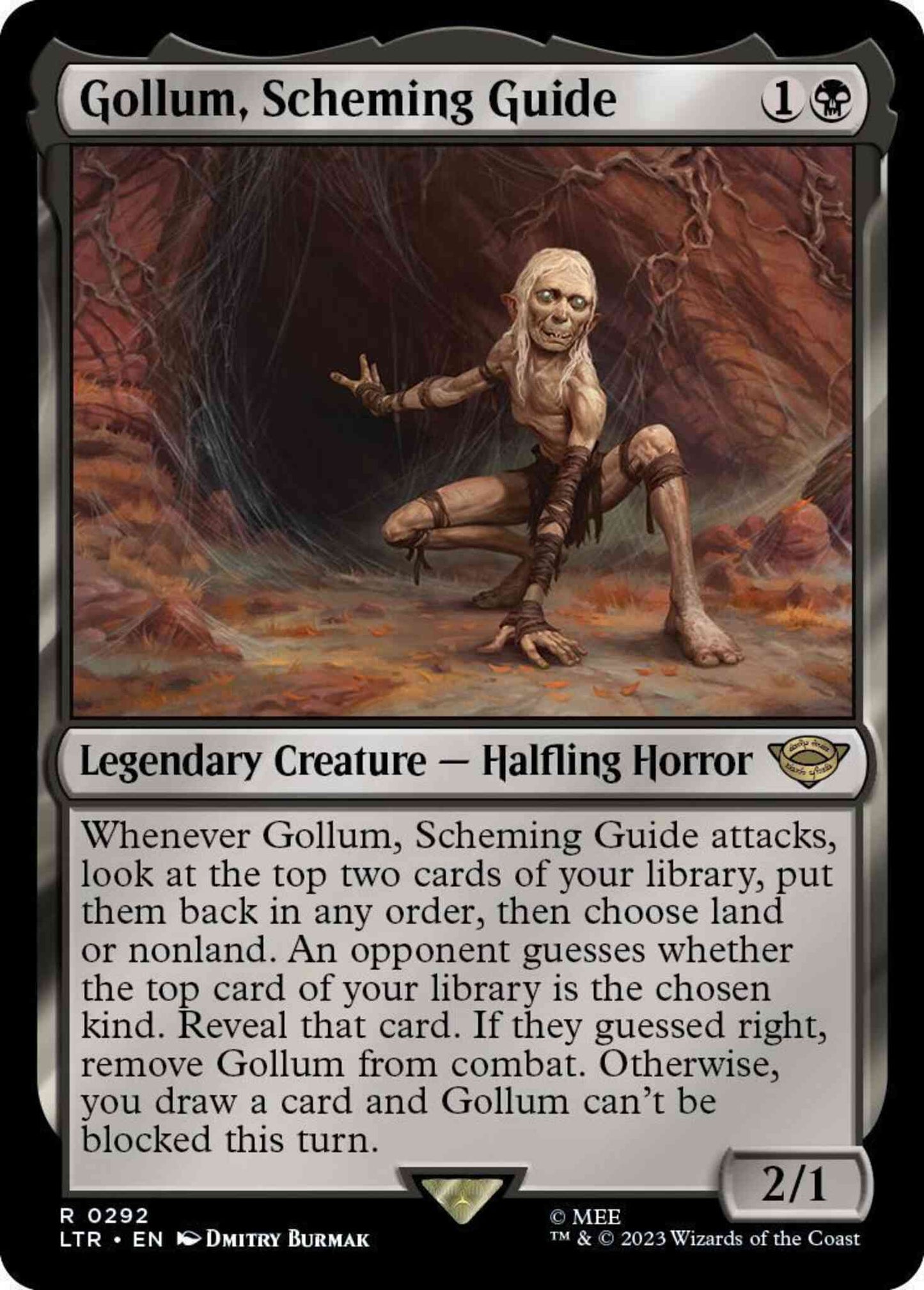 Gollum, Scheming Guide [292] [Starter Kit] [The Lord of the Rings: Tales of Middle-earth] [Non-Foil]