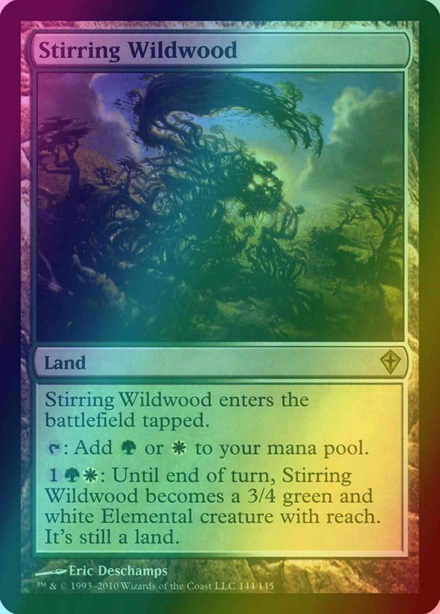 Stirring Wildwood [144] [Worldwake] [Foil]