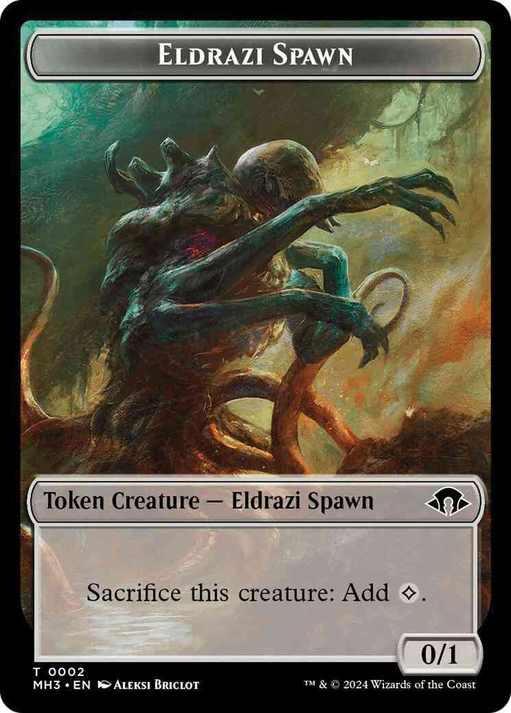 Eldrazi Scion Token (03) // Eldrazi Spawn Token (02) [Modern Horizons 3: Commander: Tokens] [Non-Foil]
