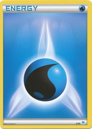 Water Energy - 3/30 - [XY Trainer Kit: Pikachu Libre & Suicune (Suicune)] [Non-Holo]