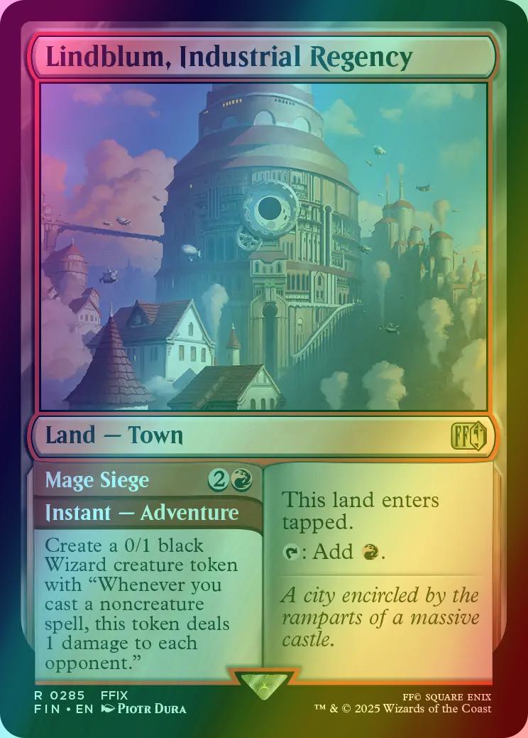 Lindblum, Industrial Regency // Mage Siege [285] [FINAL FANTASY] [Foil]