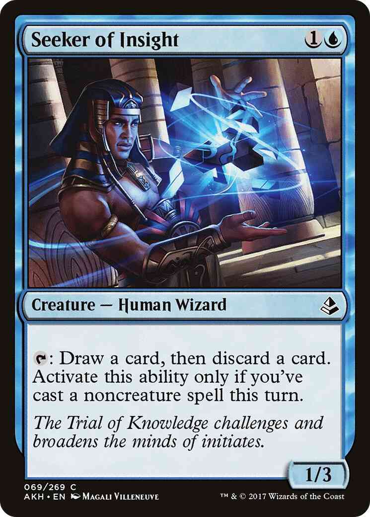 Seeker of Insight [69] [Amonkhet] [Non-Foil]