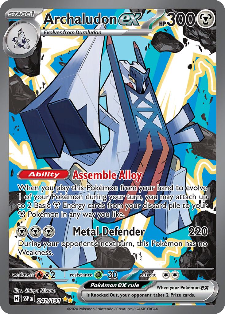 Archaludon ex - 241/191 - Special Illustration Rare [sv08-241] [Ultra]