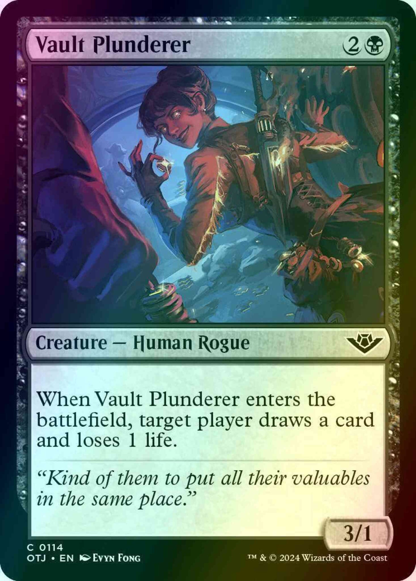 Vault Plunderer [114] [Outlaws of Thunder Junction] [Foil]