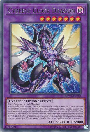 Cyberse Clock Dragon - MP19-EN180 - Rare - Unlimited
