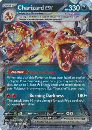 Charizard ex - 054/091 - Double Rare [sv045-054] [Ultra]