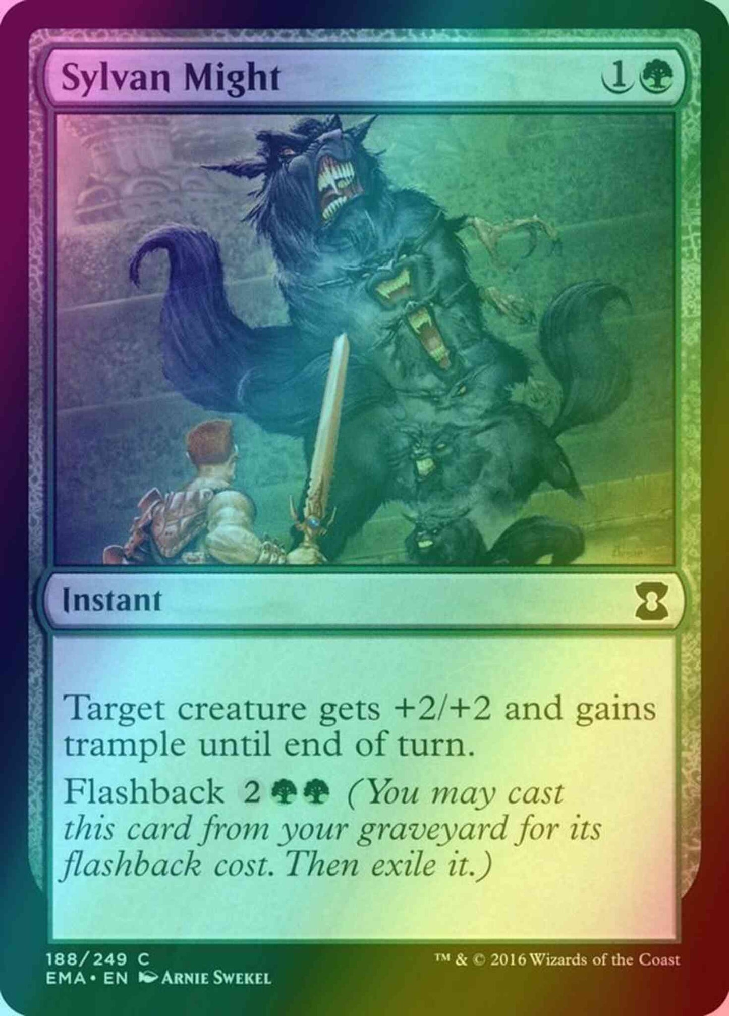 Sylvan Might [188] [Eternal Masters] [Foil]
