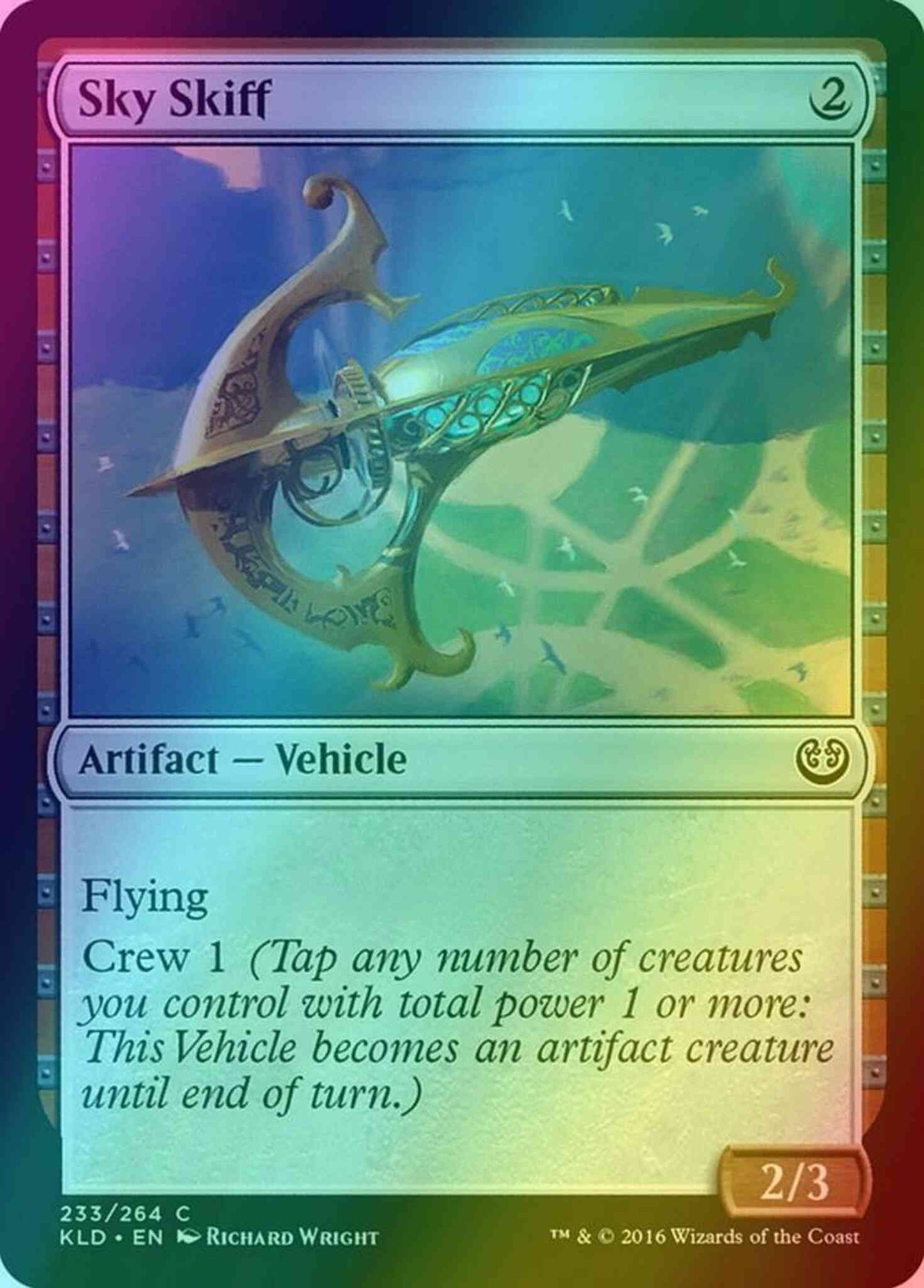 Sky Skiff [233] [Kaladesh] [Foil]