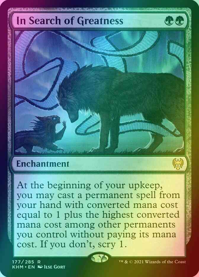 In Search of Greatness [177] [Kaldheim] [Foil]