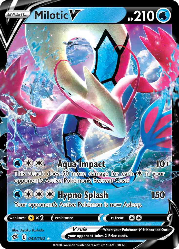 Milotic V - 043/192 - Rare Ultra [swsh2-043] [Ultra]