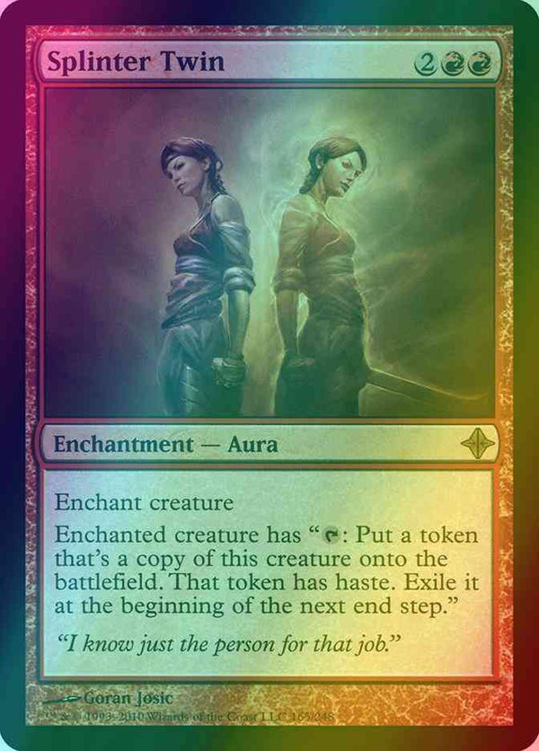 Splinter Twin [165] [Rise Of The Eldrazi] [Foil]