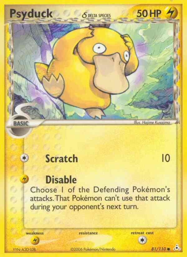 Psyduck δ - 81/110 - Common [ex13-81] [Non-Holo]