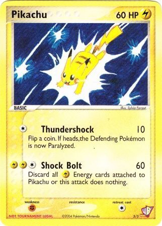 Pikachu - 5/5 - Creator Contest Promo [Non-Holo]