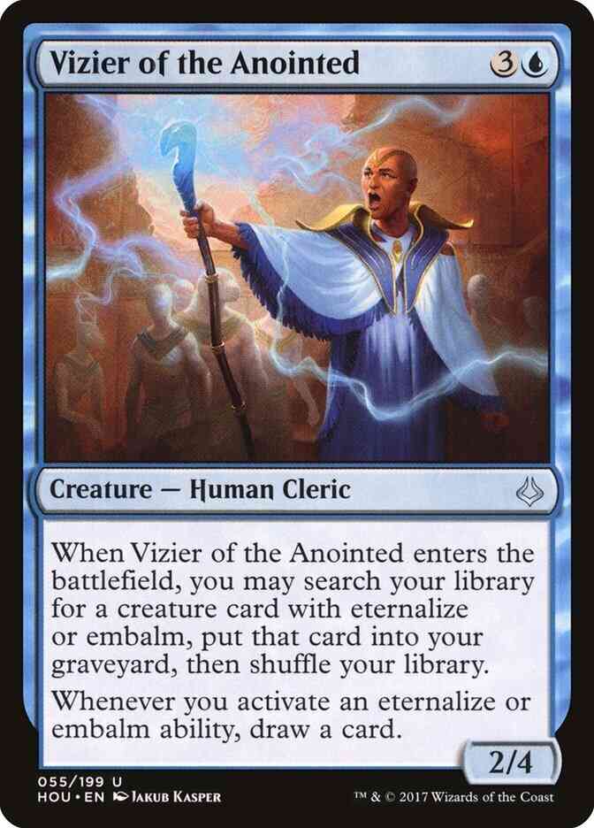 Vizier of the Anointed [55] [Hour of Devastation] [Non-Foil]