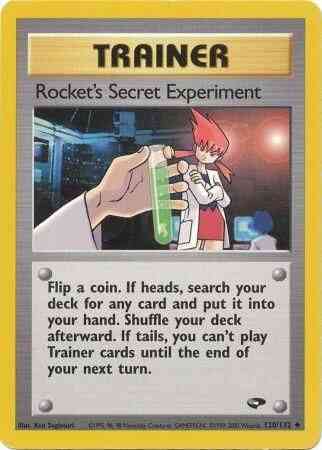Rocket's Secret Experiment - 120/132 - Uncommon - Unlimited [gym2U-120] [Non-Holo]