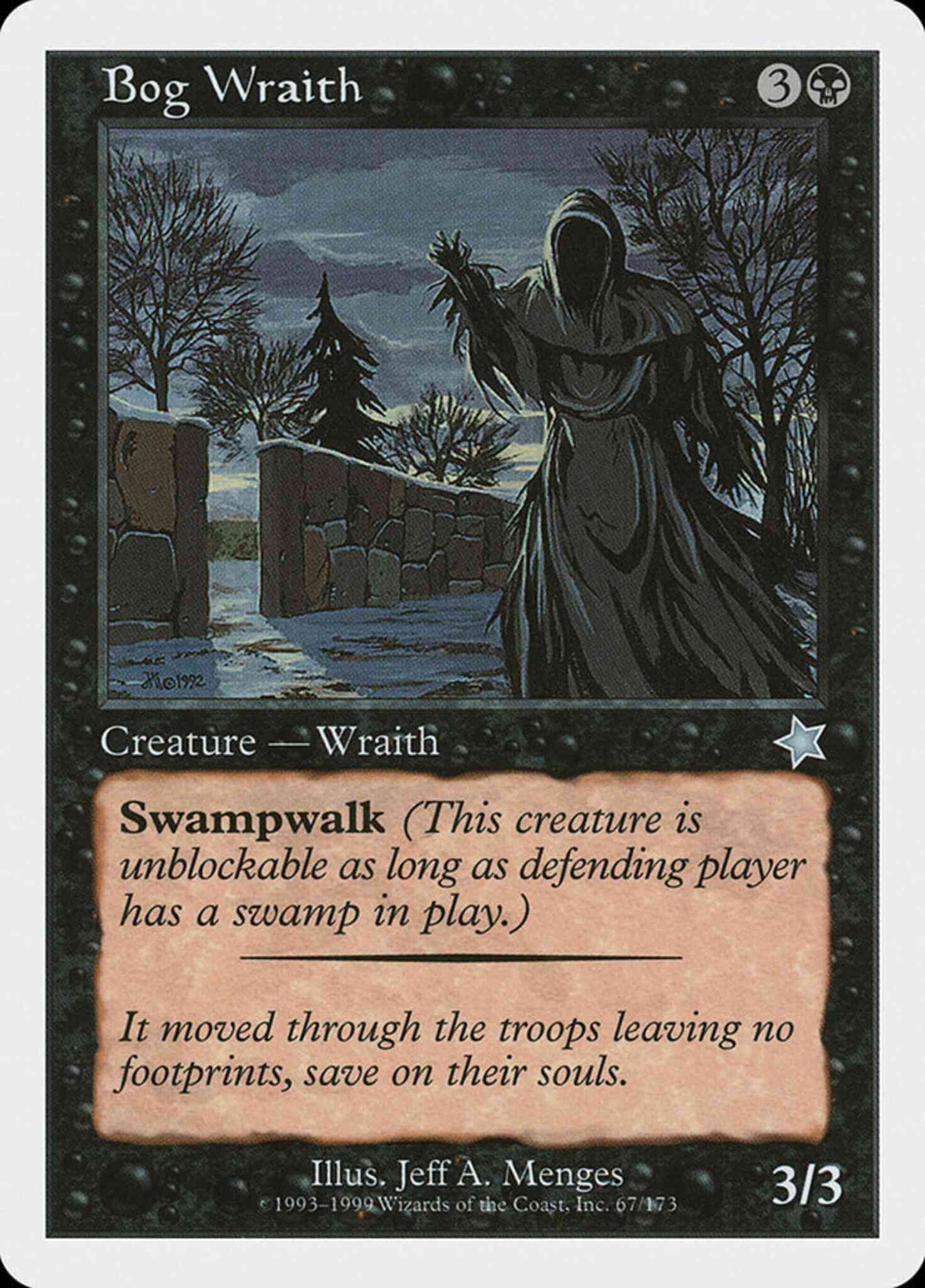Bog Wraith [67] [Starter 1999] [Non-Foil]