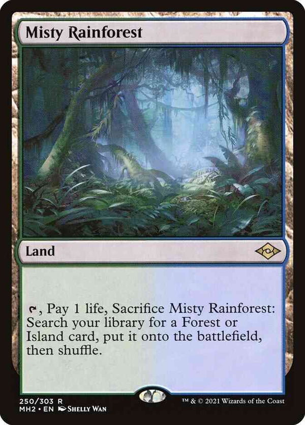 Misty Rainforest [250] [Modern Horizons 2] [Non-Foil]