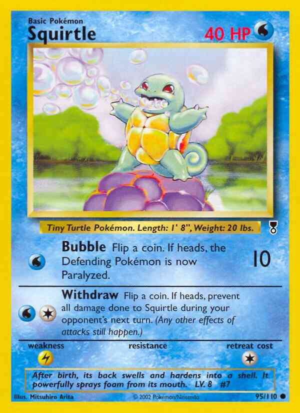 Squirtle - 95/110 - Common [base6-95] [Non-Holo]