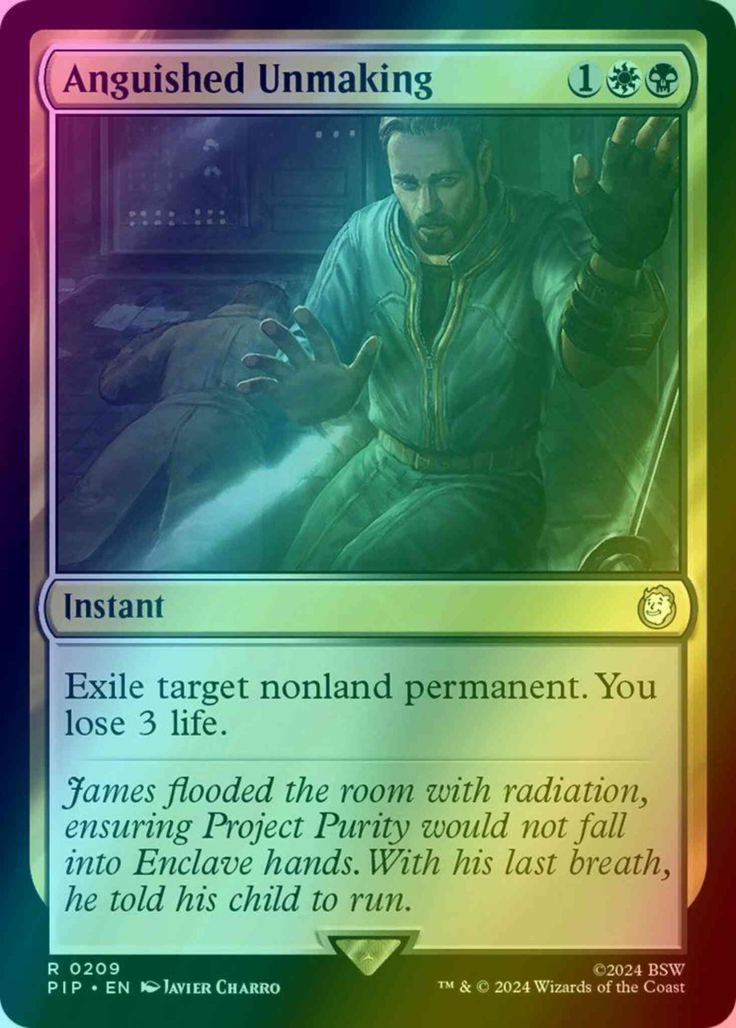 Anguished Unmaking [209] [Fallout] [Foil]
