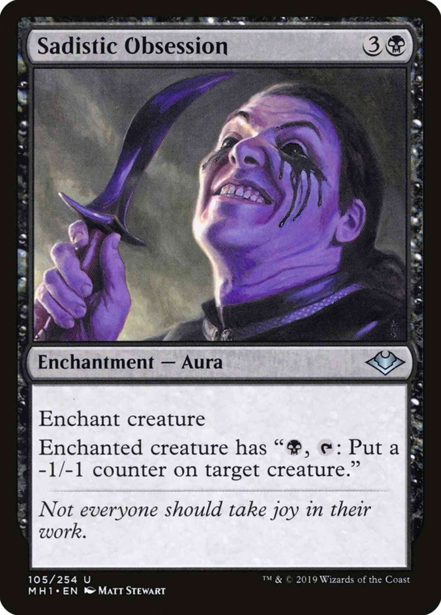 Sadistic Obsession [105] [Modern Horizons] [Non-Foil]