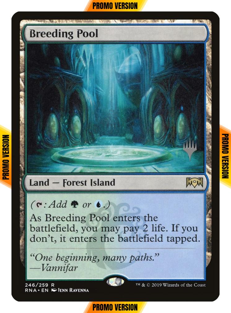 Breeding Pool [246p] [Promo Pack] [Ravnica Allegiance Promos] [Foil]