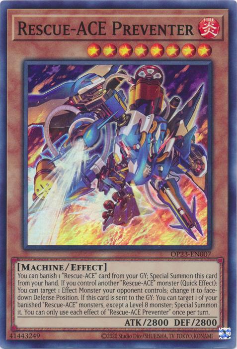 Rescue-ACE Preventer - OP23-EN007 - Super Rare - Unlimited