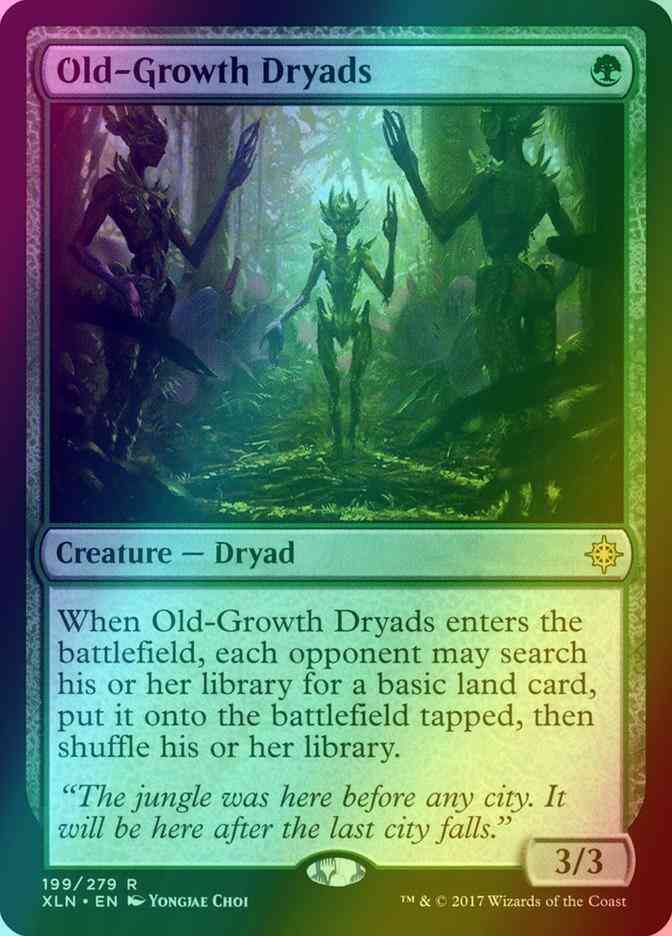 Old-Growth Dryads [199] [Ixalan] [Foil]
