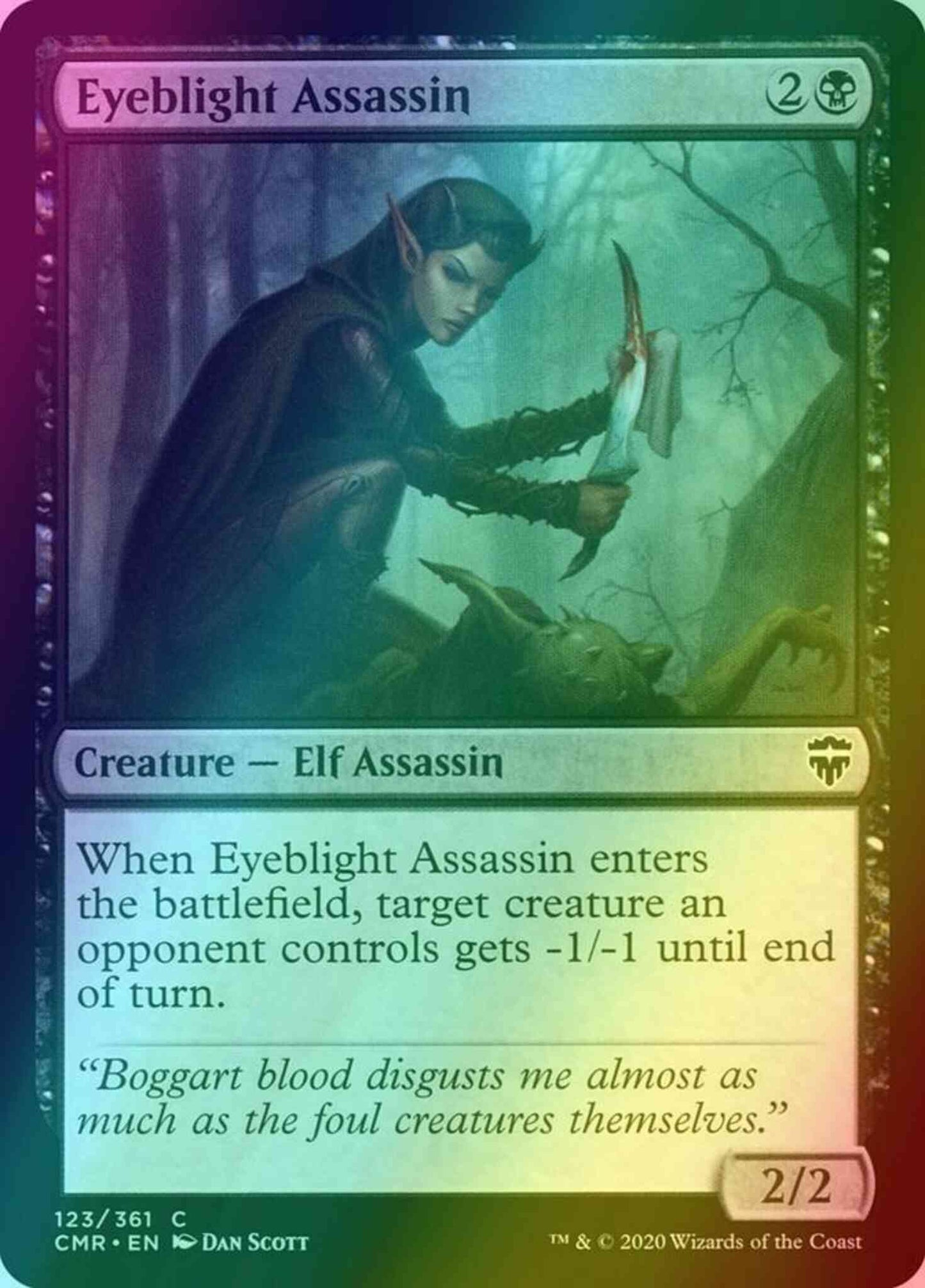 Eyeblight Assassin [123] [Commander Legends] [Foil]