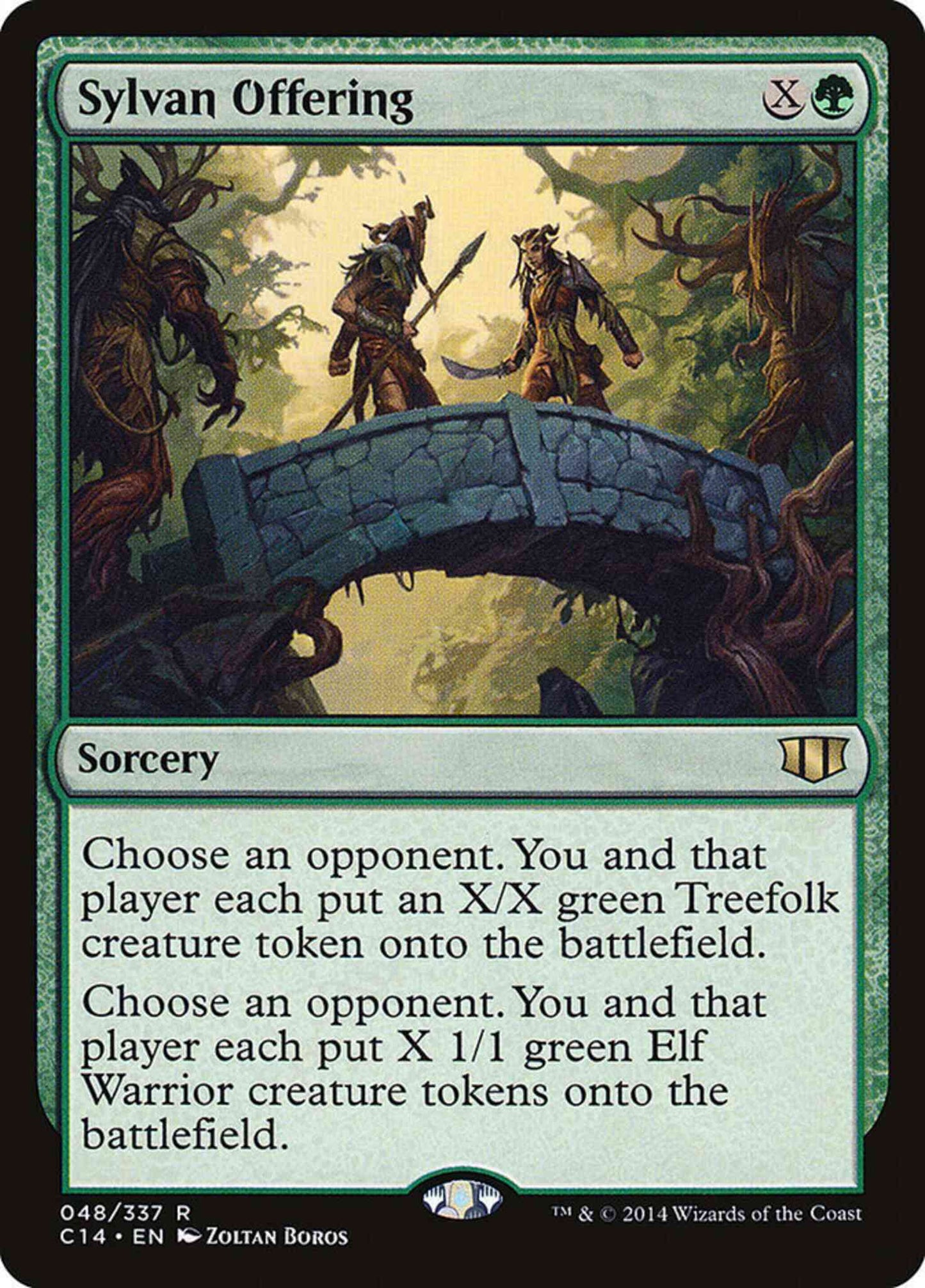 Sylvan Offering [48] [Commander 2014] [Non-Foil]