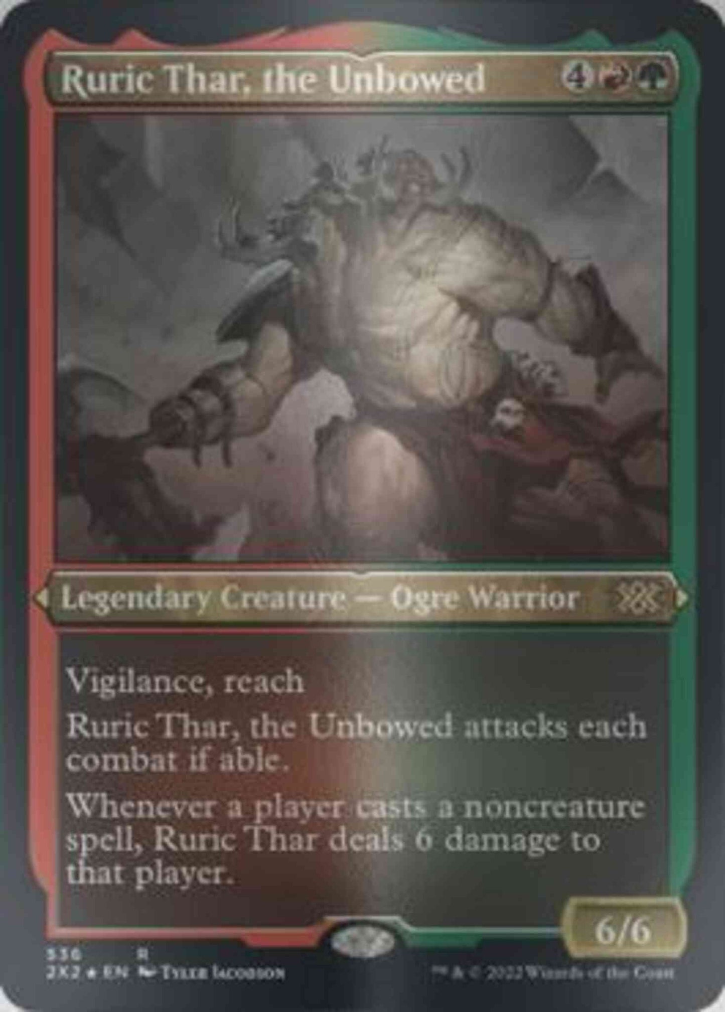 Ruric Thar, the Unbowed [536] [Double Masters 2022] [Etched Foil]