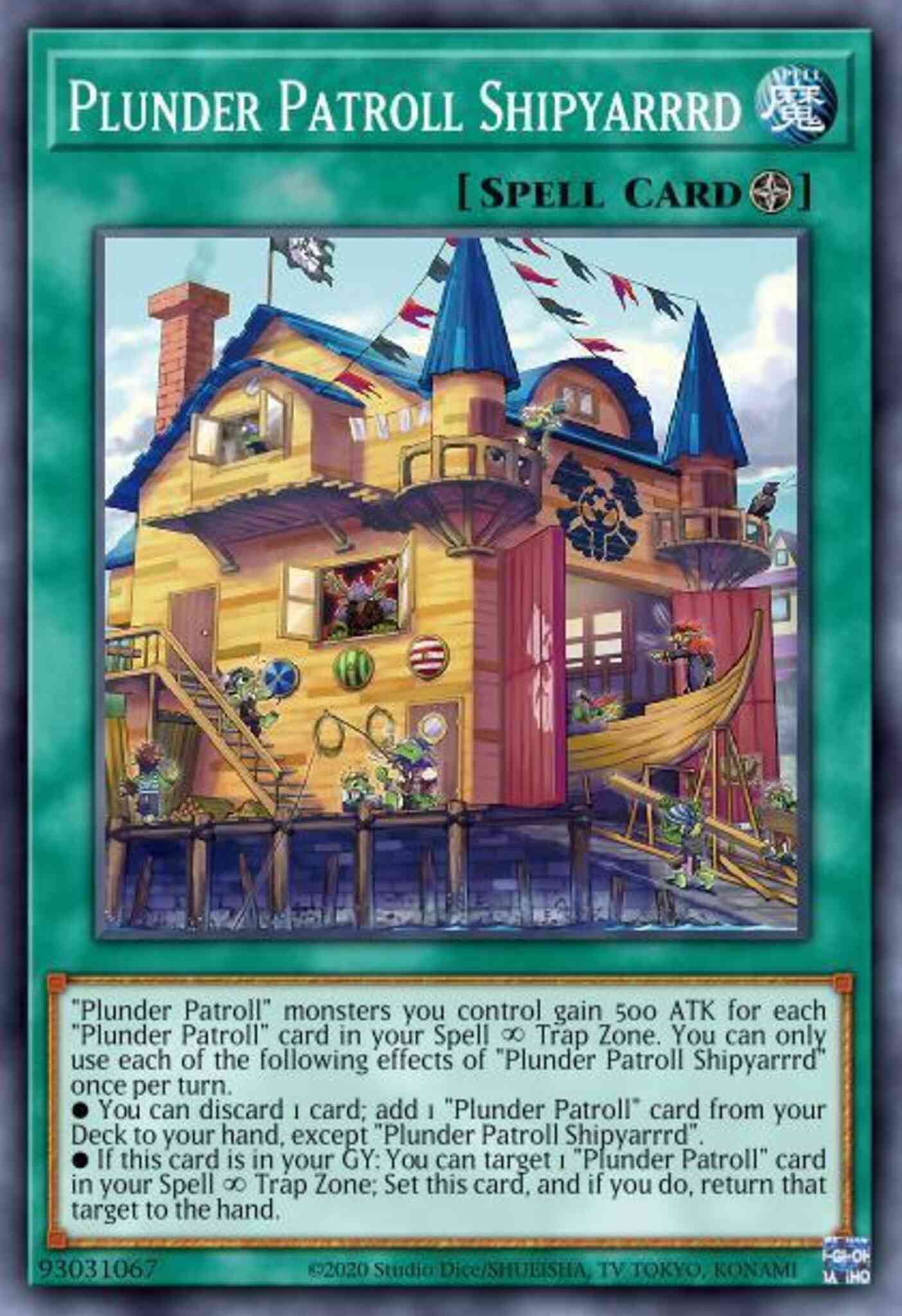 Plunder Patroll Shipyarrrd - IGAS-EN090 - Rare - 1st Edition
