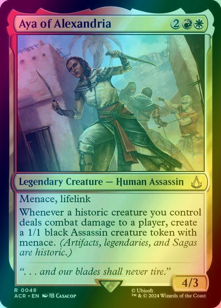 Aya of Alexandria [48] [Assassin's Creed] [Foil]