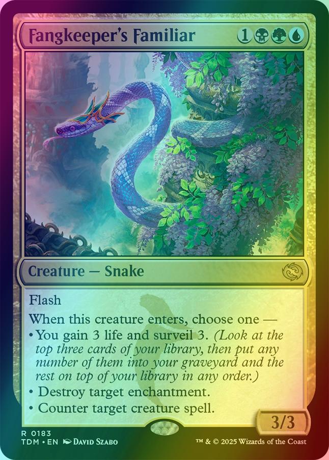 Fangkeeper's Familiar [183] [Tarkir: Dragonstorm] [Foil]