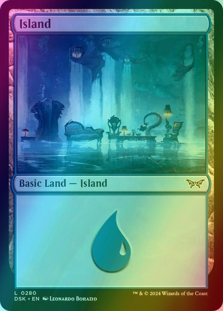 Island [280] [Duskmourn: House of Horror] [Foil]
