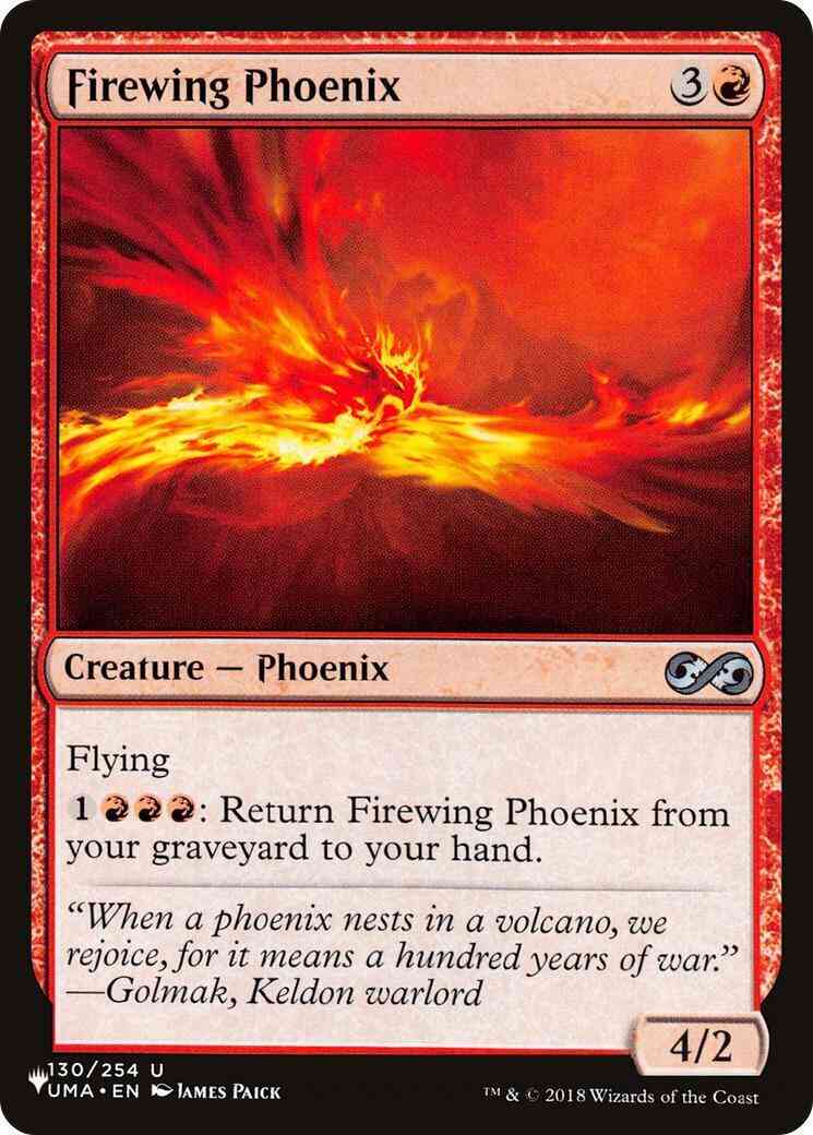 Firewing Phoenix [UMA-130] [The List] [Non-Foil]