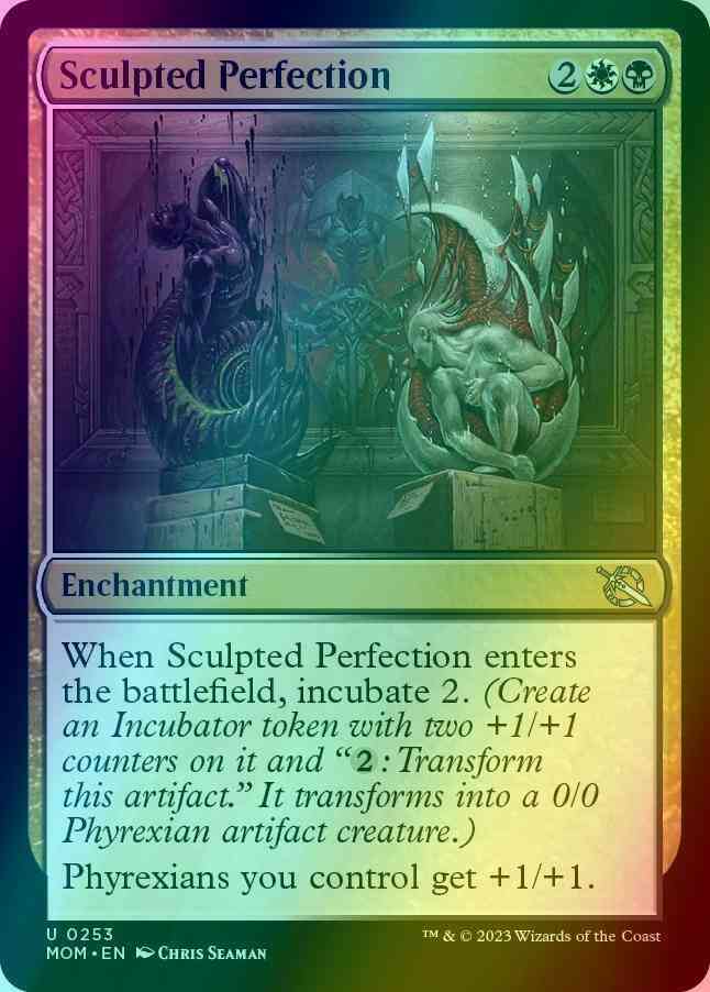 Sculpted Perfection [253] [March of the Machine] [Foil]