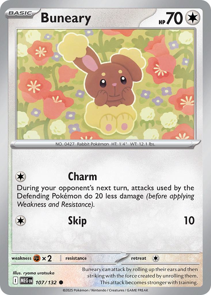 Buneary - 107/132 - Common [me01-107] [Non-Holo]