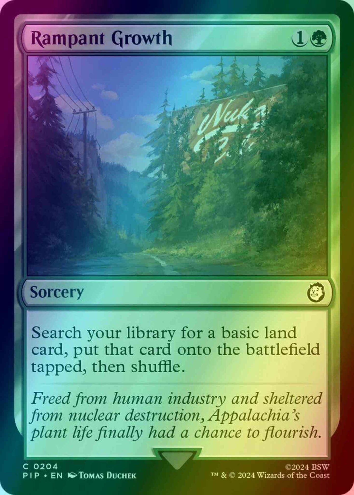 Rampant Growth [204] [Fallout] [Foil]