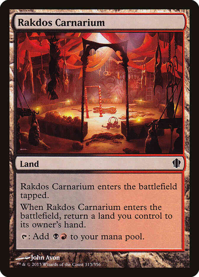 Rakdos Carnarium [313] [Commander 2013] [Non-Foil]