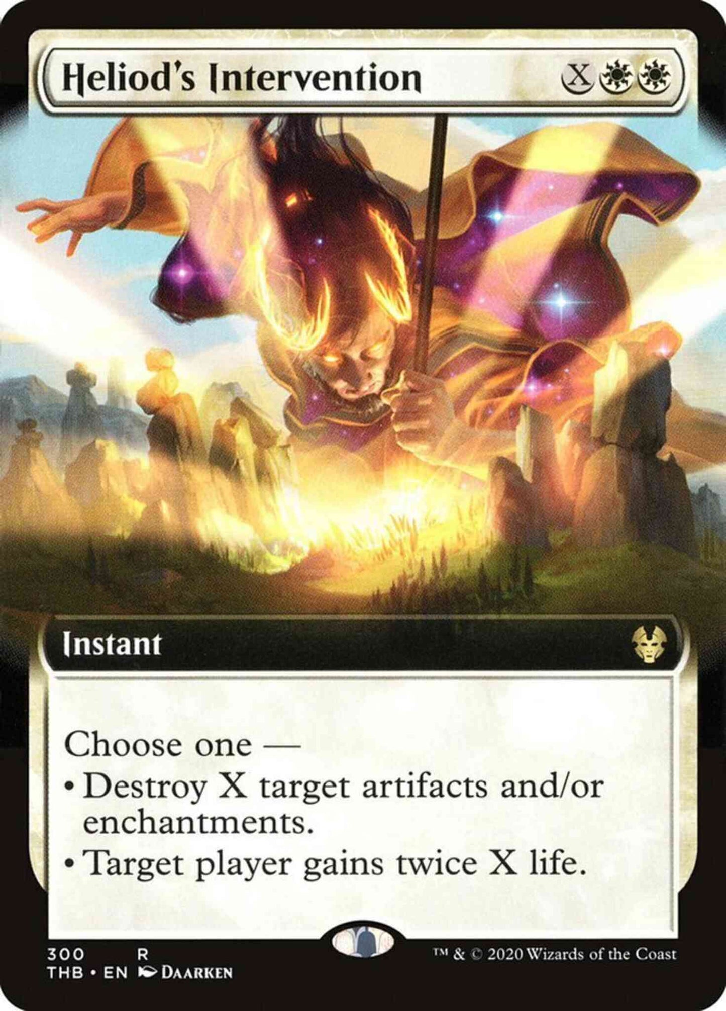 Heliod's Intervention [300] [Extended Art] [Theros Beyond Death] [Non-Foil]