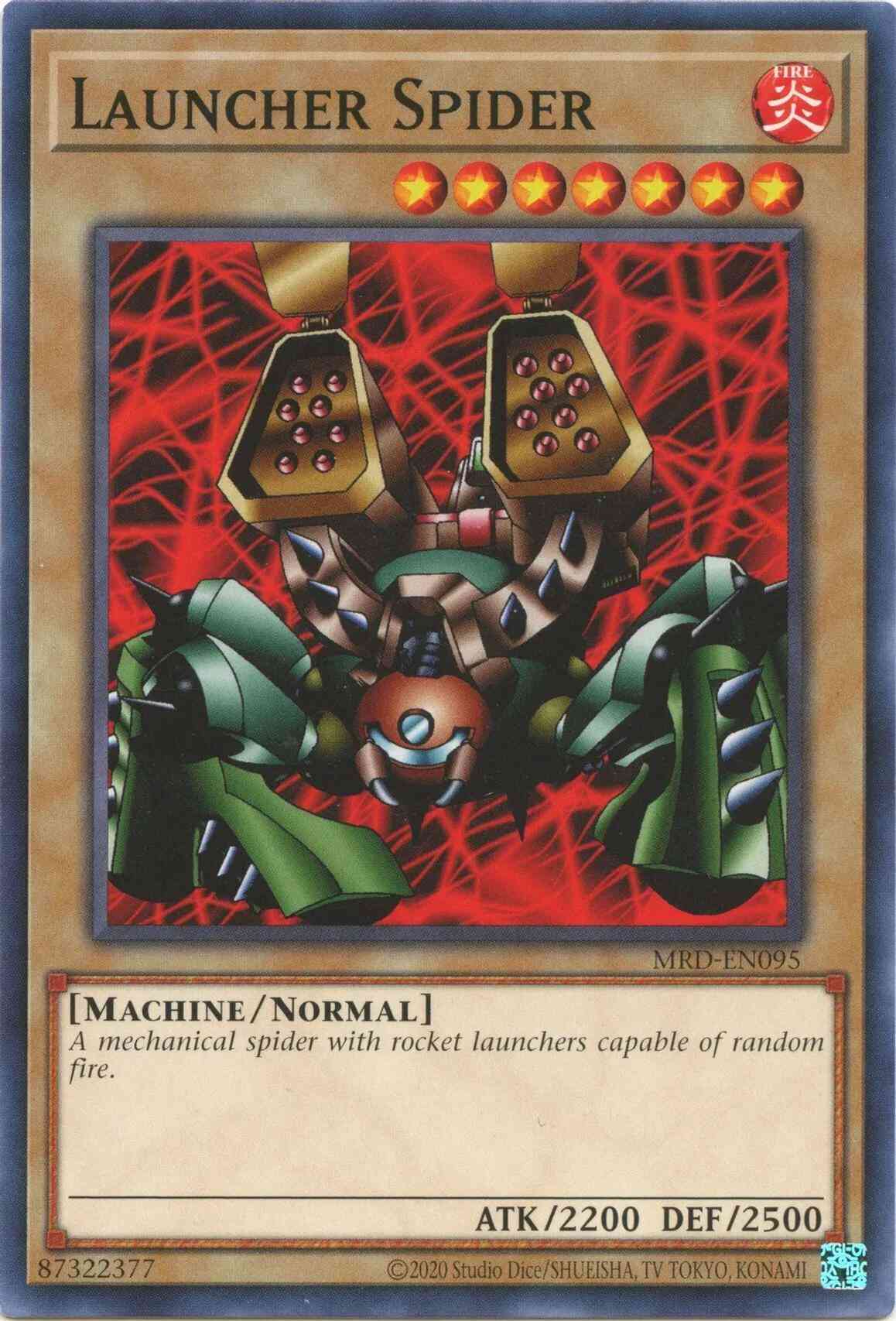 Launcher Spider - 25th Anniversary - MRD-EN095 - Common - Unlimited