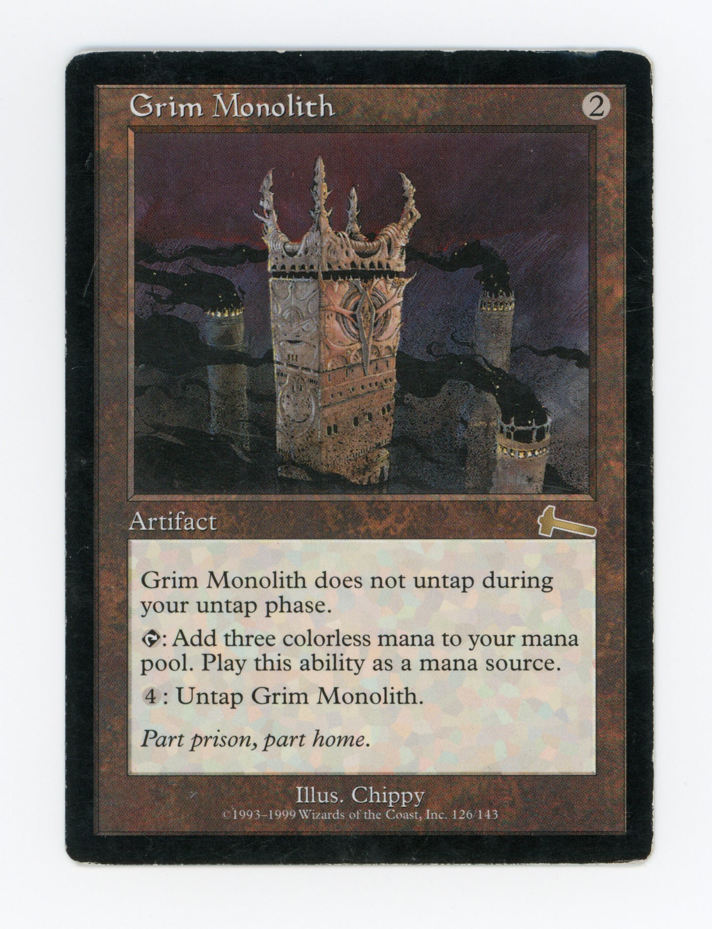 Grim Monolith — Damaged — ID 18326
